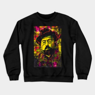 Anton Pavlovich Chekhov in Color Crewneck Sweatshirt